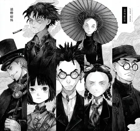 《森林物语》剧情介绍配图，林间小屋与发光的植物